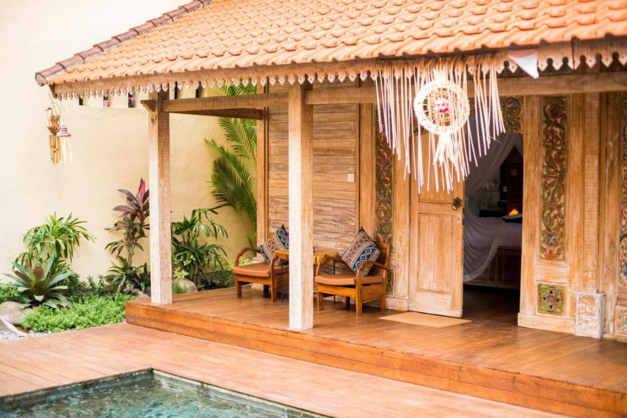 Canggu Paradise:Private House/Room Apple Near Pool Kültér fotó